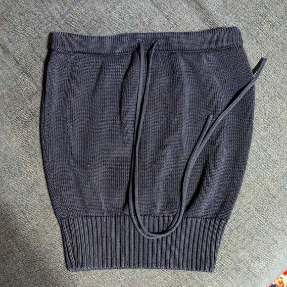 CELINE Knitwear Silk Crop Top - Picture 1 of 3